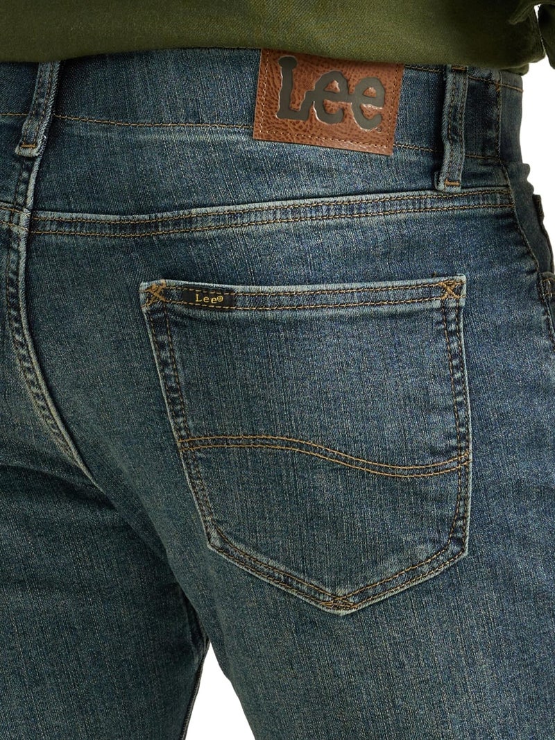 Lee Men's Extreme Motion Slim Straight Jean Maverick 32W x 30L - Image 4